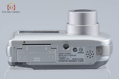 【中古】OLYMPUS オリンパス μ DIGITAL 800 シルバー コンパクトデジタルカメラ