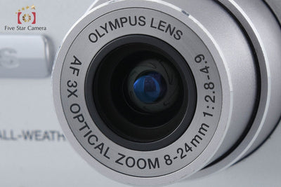 【中古】OLYMPUS オリンパス μ DIGITAL 800 シルバー コンパクトデジタルカメラ