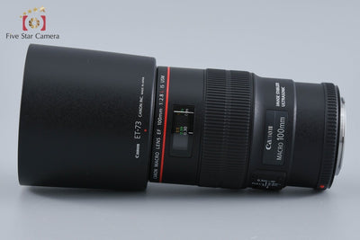 【中古】Canon キヤノン EF 100mm f/2.8 L MACRO IS USM
