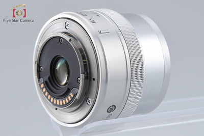 【中古】Nikon ニコン 1 J4 シルバー 標準パワーズームレンズキット シャッター回数僅少
