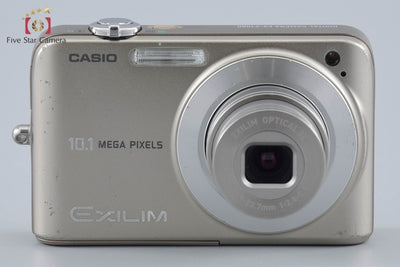 【中古】Casio カシオ EXILIM ZOOM EX-Z1080 ゴールド コンパクトデジタルカメラ 元箱付き