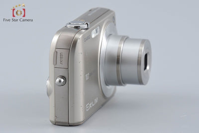 【中古】Casio カシオ EXILIM ZOOM EX-Z1080 ゴールド コンパクトデジタルカメラ 元箱付き