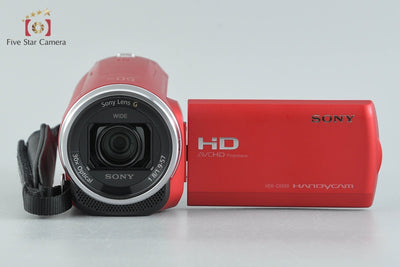 【中古】SONY ソニー ハンディカム HDR-CX680 レッド デジタルビデオカメラ 多言語対応