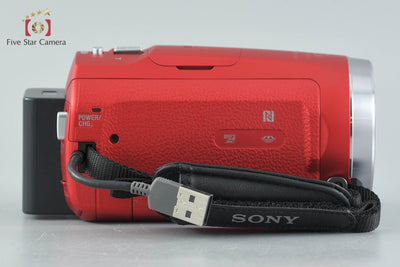 【中古】SONY ソニー ハンディカム HDR-CX680 レッド デジタルビデオカメラ 多言語対応