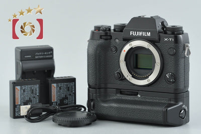 【中古】FUJIFILM 富士フイルム X-T1 ブラック + VG-XT1 縦位置バッテリーグリップ