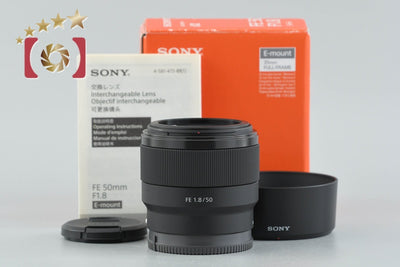【中古】SONY ソニー FE 50mm f/1.8 SEL50F18F 元箱付き