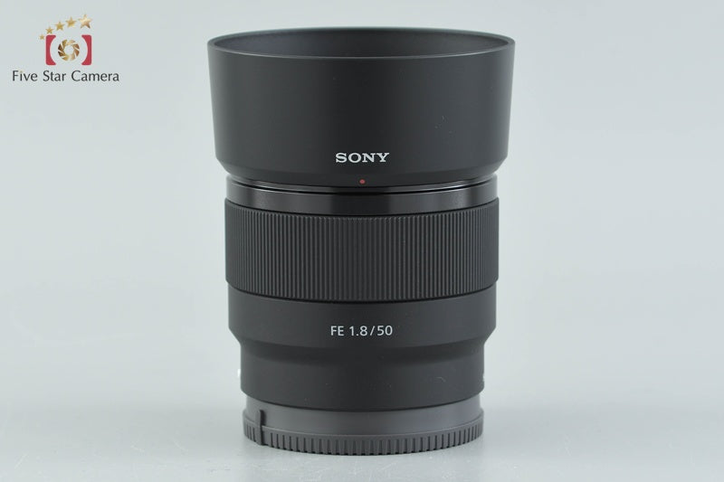 中古】SONY ソニー FE 50mm f/1.8 SEL50F18F 元箱付き – Five Star