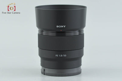 【中古】SONY ソニー FE 50mm f/1.8 SEL50F18F 元箱付き