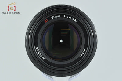 【中古】MINOLTA ミノルタ AF 50mm f/1.4 旧タイプ