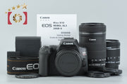 【中古】Canon キヤノン EOS Kiss X10 ダブルズームキット シャッター回数僅少