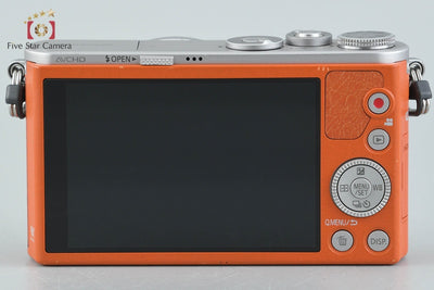 【中古】Panasonic パナソニック LUMIX DMC-GM1 オレンジ ミラーレス一眼カメラ シャッター回数僅少