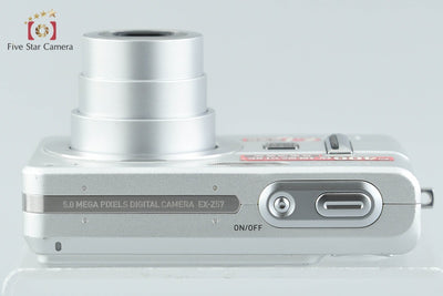 【中古】Casio カシオ EXILIM EX-Z57 シルバー コンパクトデジタルカメラ