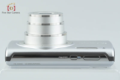 【中古】OLYMPUS オリンパス FE-5050 シルバー コンパクトデジタルカメラ