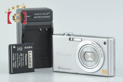 【中古】Panasonic パナソニック LUMIX DMC-FX40 プレシャスシルバー コンパクトデジタルカメラ