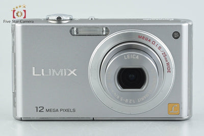 【中古】Panasonic パナソニック LUMIX DMC-FX40 プレシャスシルバー コンパクトデジタルカメラ