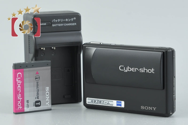 【中古】SONY ソニー Cyber-Shot DSC-T1 ブラック デジタルスチルカメラ
