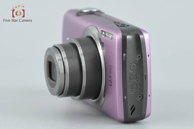 【中古】Canon キヤノン IXY Digital 930 IS パープル コンパクトデジタルカメラ 元箱付き