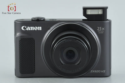 【中古】Canon キヤノン PowerShot SX620 HS ブラック コンパクトデジタルカメラ 元箱付き