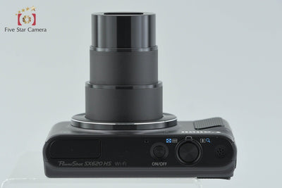 【中古】Canon キヤノン PowerShot SX620 HS ブラック コンパクトデジタルカメラ 元箱付き