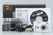 【中古】Casio カシオ EXILIM EX-Z55 シルバー コンパクトデジタルカメラ 元箱付き