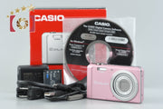 【中古】CASIO カシオ EXILIM EX-ZS5 ピンク コンパクトデジタルカメラ 元箱付き