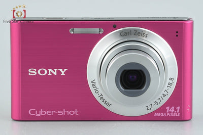 【中古】SONY ソニー Cyber-shot DSC-W320 ピンク コンパクトデジタルカメラ 元箱付き