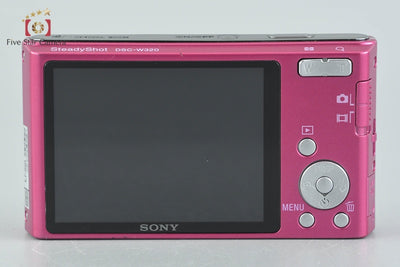 【中古】SONY ソニー Cyber-shot DSC-W320 ピンク コンパクトデジタルカメラ 元箱付き