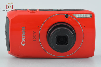 【中古】Canon キヤノン IXY 30S レッド コンパクトデジタルカメラ
