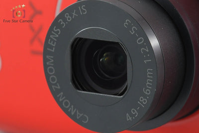 【中古】Canon キヤノン IXY 30S レッド コンパクトデジタルカメラ
