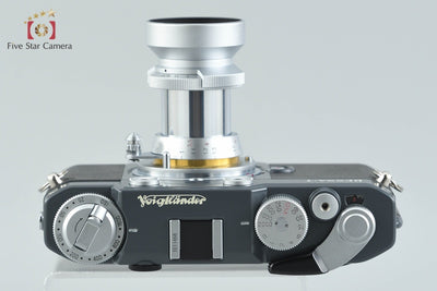 【中古】Voigtlander フォクトレンダー BESSA-T HELIAR 101周年記念モデル ネイビーブルー + HELIAR 50mm f/3.5