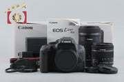 【中古】Canon キヤノン EOS Kiss X9i ダブルズームキット シャッター回数僅少 元箱付き