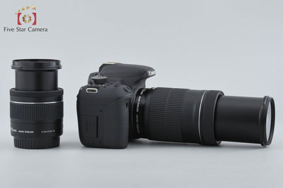 【中古】Canon キヤノン EOS Kiss X9i ダブルズームキット シャッター回数僅少 元箱付き
