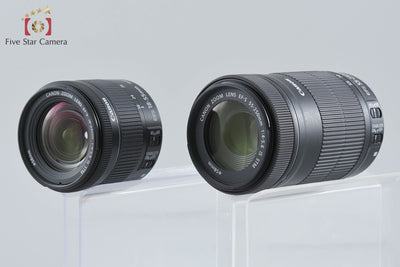 【中古】Canon キヤノン EOS Kiss X9i ダブルズームキット シャッター回数僅少 元箱付き