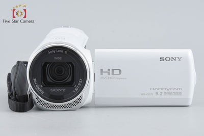【中古】SONY ソニー ハンディカム HDR-CX670 ホワイト デジタルビデオカメラ 多言語対応