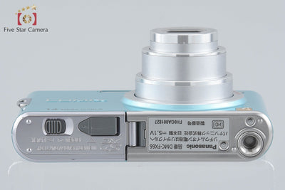 【中古】Panasonic パナソニック LUMIX DMC-FX66 フローラルブルー コンパクトデジタルカメラ 元箱付き