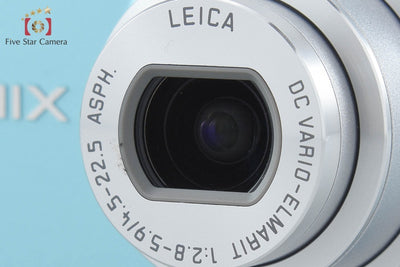 【中古】Panasonic パナソニック LUMIX DMC-FX66 フローラルブルー コンパクトデジタルカメラ 元箱付き