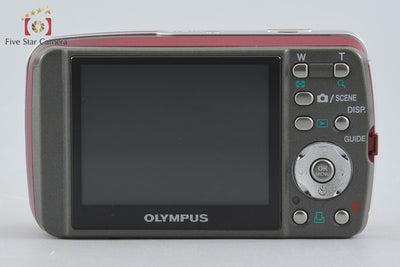 【中古】OLYMPUS オリンパス μ DIGITAL 600 レッド コンパクトデジタルカメラ