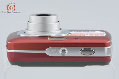 【中古】OLYMPUS オリンパス μ DIGITAL 600 レッド コンパクトデジタルカメラ
