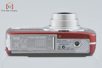 【中古】OLYMPUS オリンパス μ DIGITAL 600 レッド コンパクトデジタルカメラ