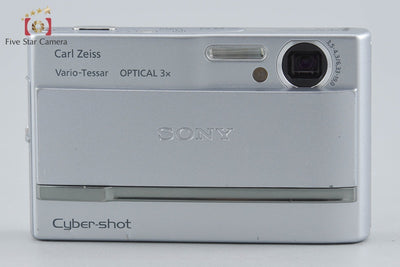 【中古】SONY ソニー Cyber-shot DSC-T9 シルバー デジタルスチルカメラ