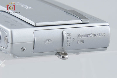 【中古】SONY ソニー Cyber-shot DSC-T9 シルバー デジタルスチルカメラ