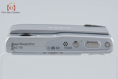 【中古】SONY ソニー Cyber-shot DSC-T9 シルバー デジタルスチルカメラ