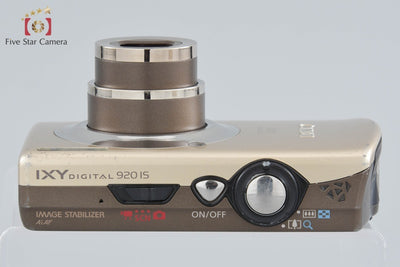 【中古】Canon キヤノン IXY Digital 920 IS ゴールド コンパクトデジタルカメラ