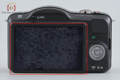 【中古】Panasonic パナソニック LUMIX DMC-GF3 エスプリブラック 電動ズームレンズキット シャッター回数僅少