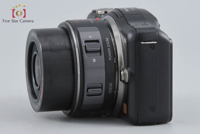 【中古】Panasonic パナソニック LUMIX DMC-GF3 エスプリブラック 電動ズームレンズキット シャッター回数僅少