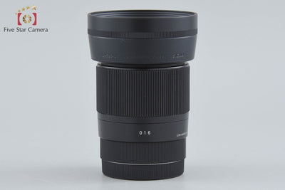 【中古】SIGMA シグマ 30mm f/1.4 DC DN Contemporary キヤノンEF-M用 元箱付き