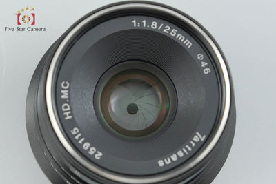 【中古】7Artisans 七工匠 HD.MC 25mm f/1.8 富士フイルム Xマウント用