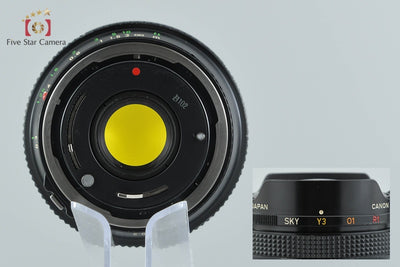 【中古】Canon キヤノン New FD FISH-EYE 15mm f/2.8