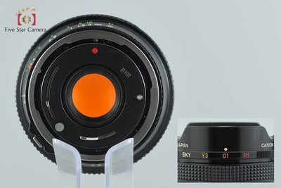 【中古】Canon キヤノン New FD FISH-EYE 15mm f/2.8