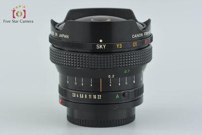 【中古】Canon キヤノン New FD FISH-EYE 15mm f/2.8